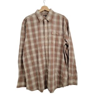 Timberland Cotton Plaid Button Down Shirt Size L/XL